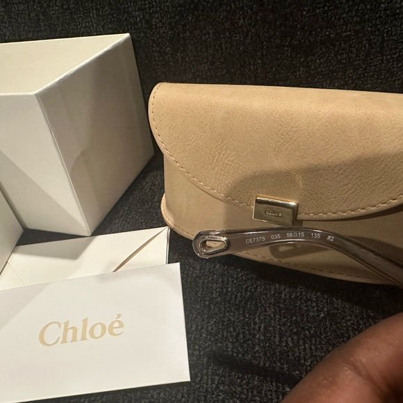 CHLOE Sunglasses. Never been used. Ombré - Picture 5 of 6